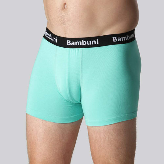 Bambukalsonger i mintgrönt