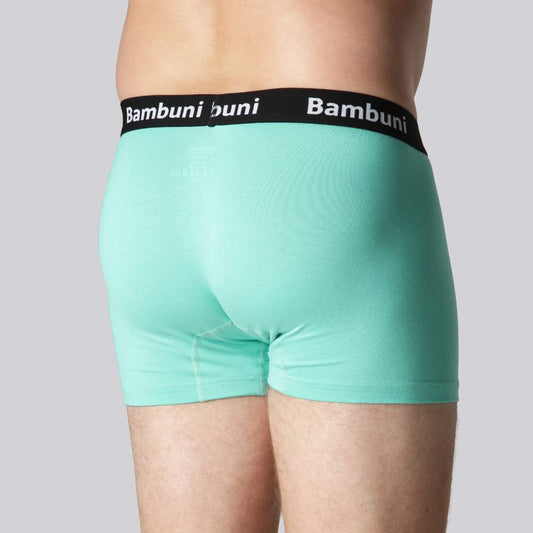 Bambukalsonger i mintgrönt