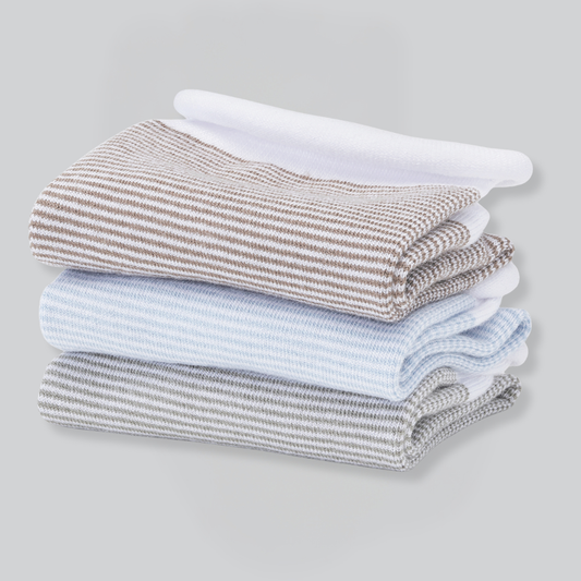 Bambu 3 par strumpor med rullad kant för kvinnor