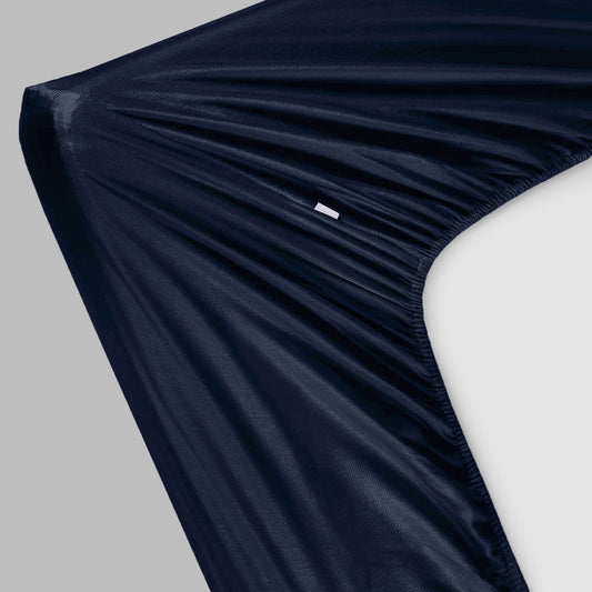 Marinblått bambu-draglakan