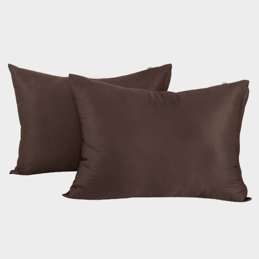 Örngott i bambu 50x70 i brunt