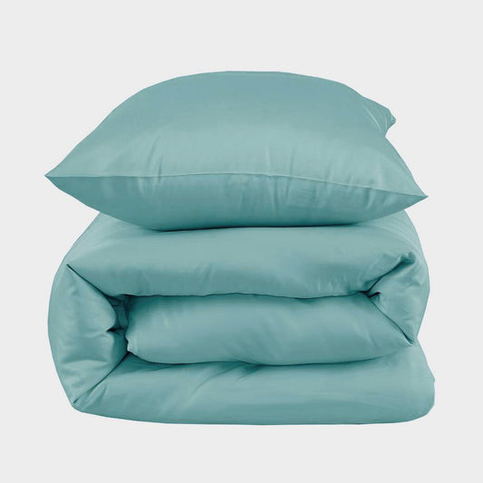 Bambusängkläder i havsblått från Bambuni