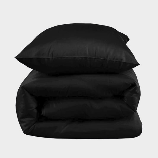 Svart bambusängkläder från Bambuni