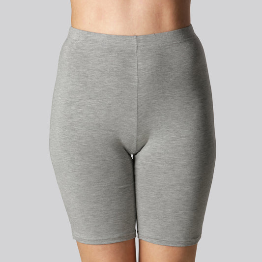 Innershorts i ljusgrått bambu för kvinnor