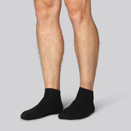 Svarta bambusockor för män