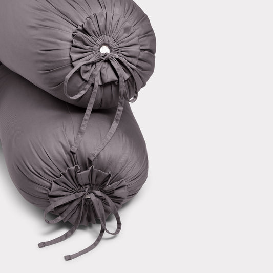 Bambuni graviditetskudde i bambu, antracitgrå