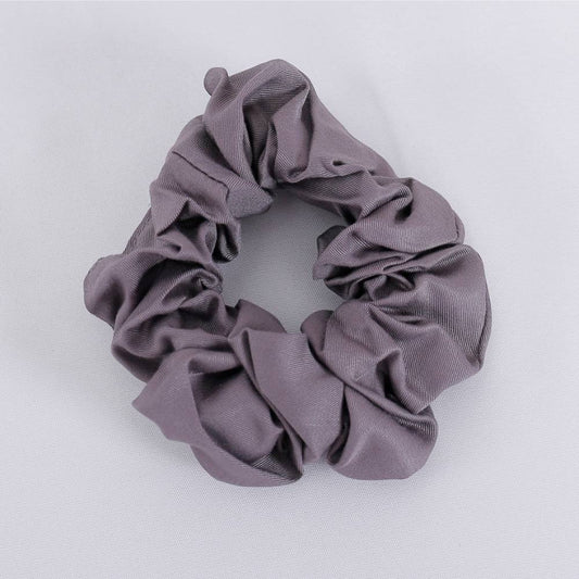 Bambu scrunchie i antracitgrått