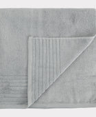 Bambuhandduk ljusgrå från Bambuni