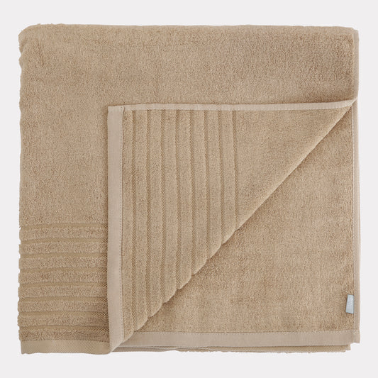 Bambuni bambu strandhandduk 100x150 i sand