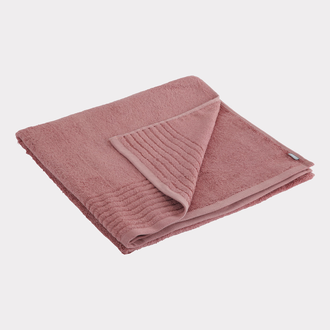 Bambuni bambu strandhandduk 100x150 röd