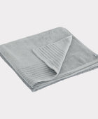 Bambuni bambu strandhandduk 100x150 ljusgrå