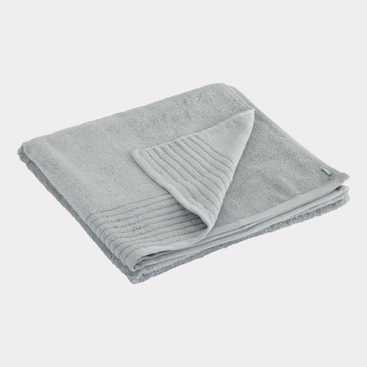 Bambuni bambu strandhandduk 100x150 ljusgrå