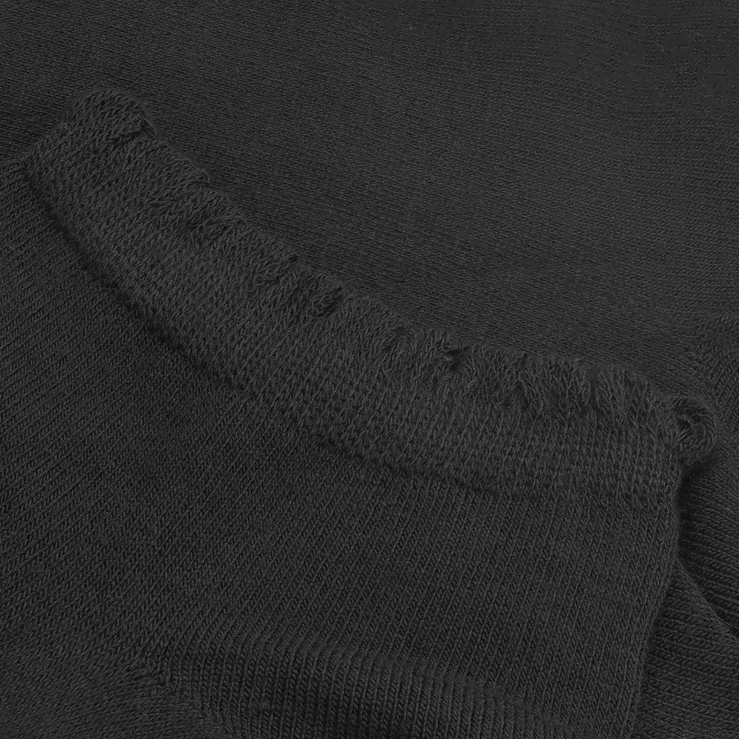 Ankelstrumpor i bambu med vågiga ribbade kanter för kvinnor