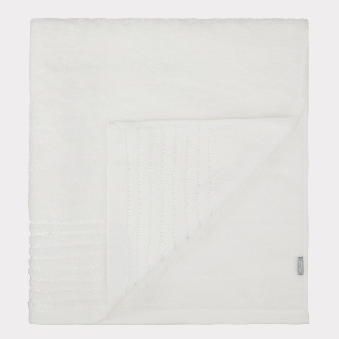 Bambu strandhandduk 100x150 vit
