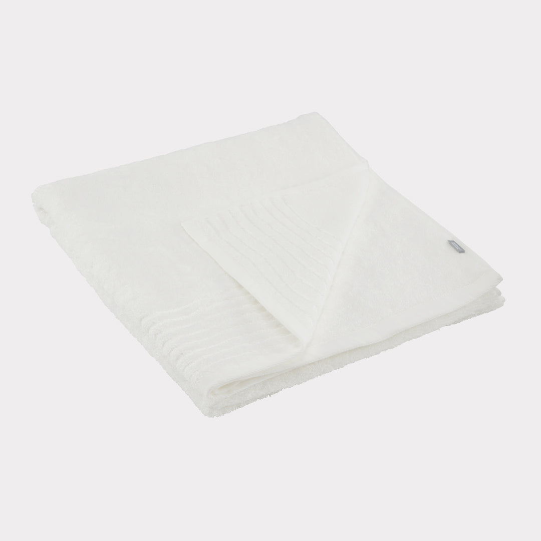Bambu strandhandduk 100x150 vit