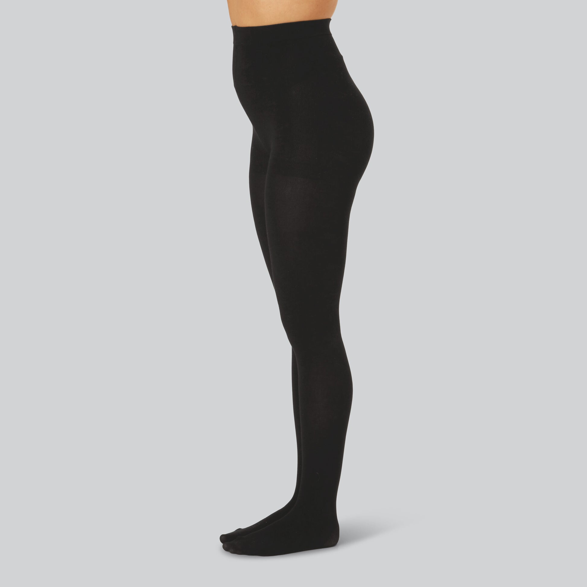 Svarta bambustrumpor för kvinnor