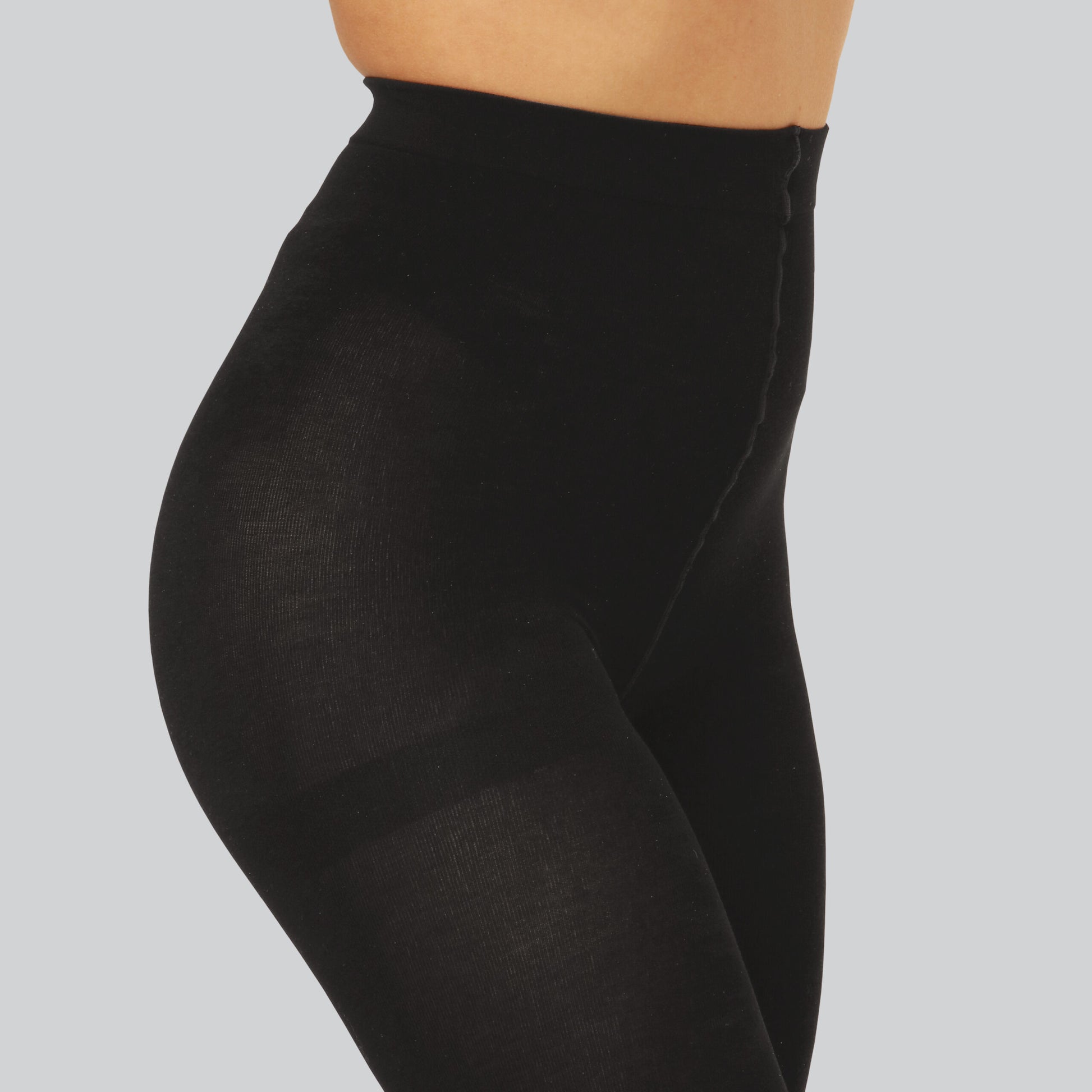 Svarta bambustrumpor för kvinnor