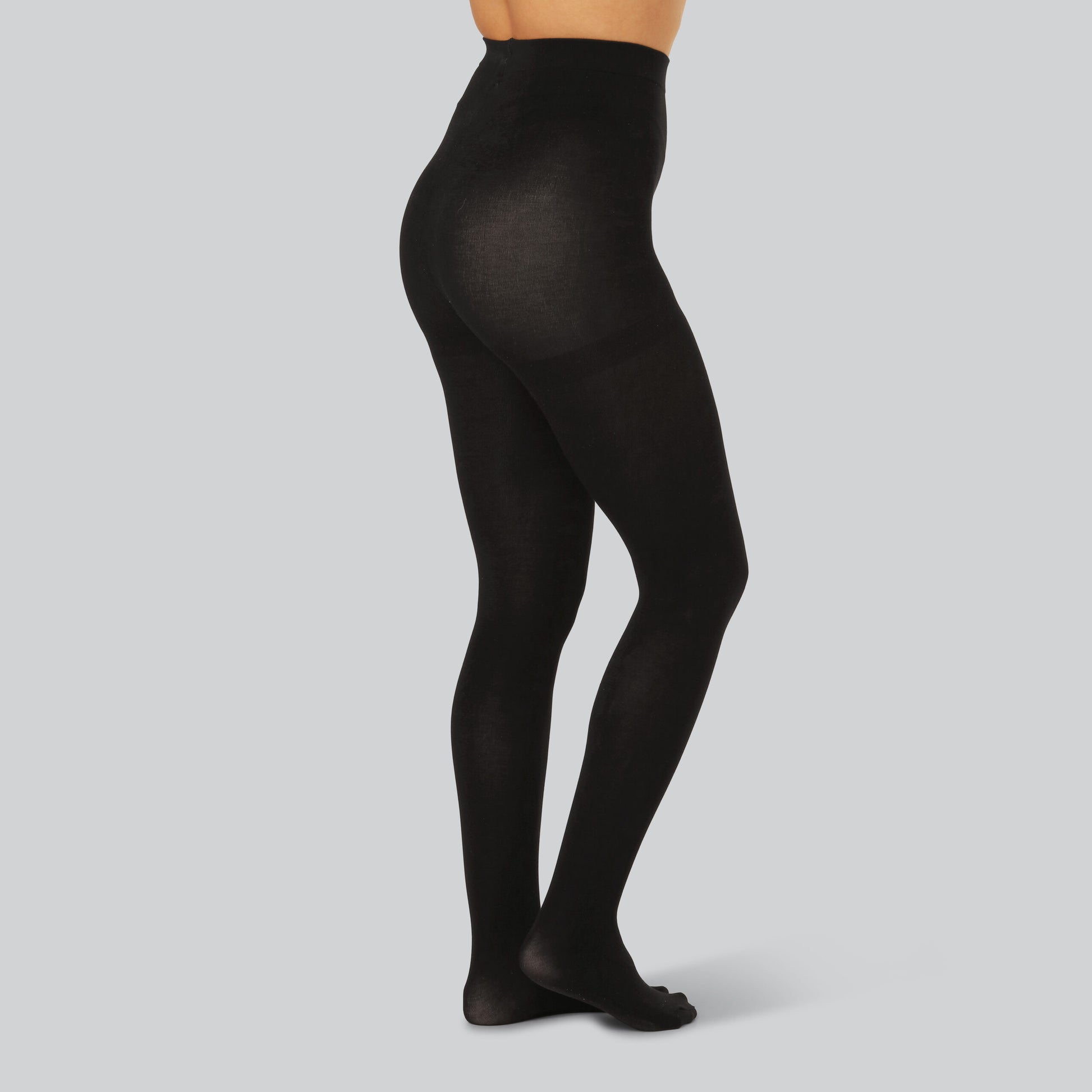 Svarta bambustrumpor för kvinnor