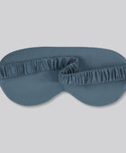 Bambu sömnmask i gråblått