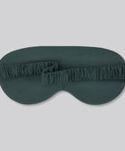 Sömnmask av bambu i grönt