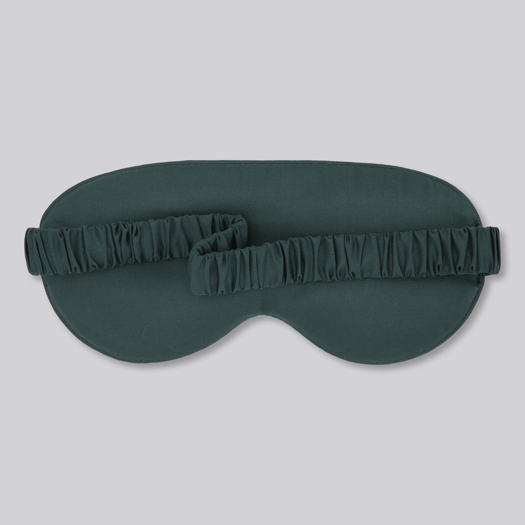 Sömnmask av bambu i grönt