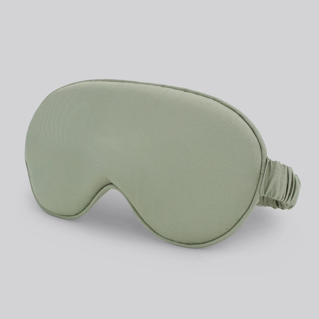 Bambu sömnmask i olivgrönt