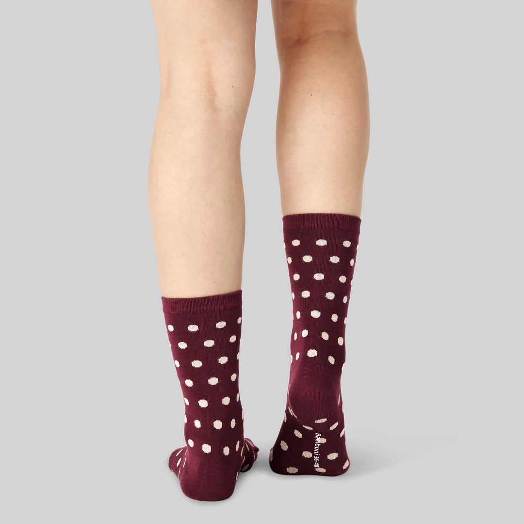 3-pack prickiga bambusockor för kvinnor