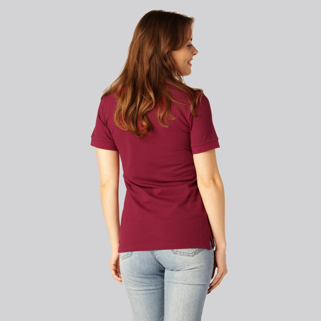 Dambambu-polo i vinröd