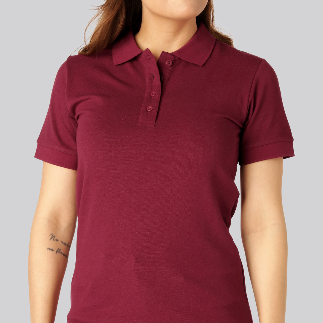 Dambambu-polo i vinröd