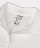 Vit bambupolo för kvinnor