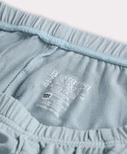 Nattshorts i ljusblått för kvinnor i bambu