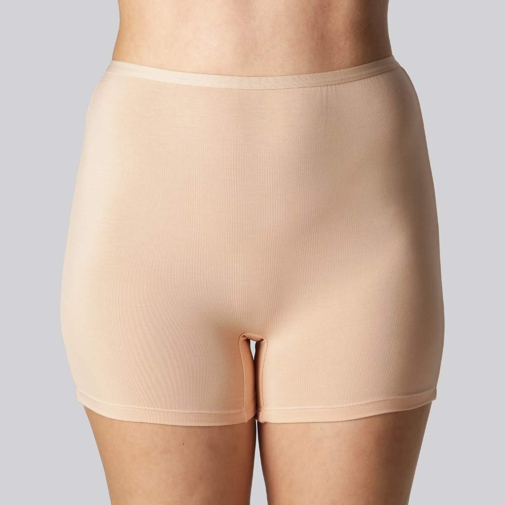 Beige bambu hotpants