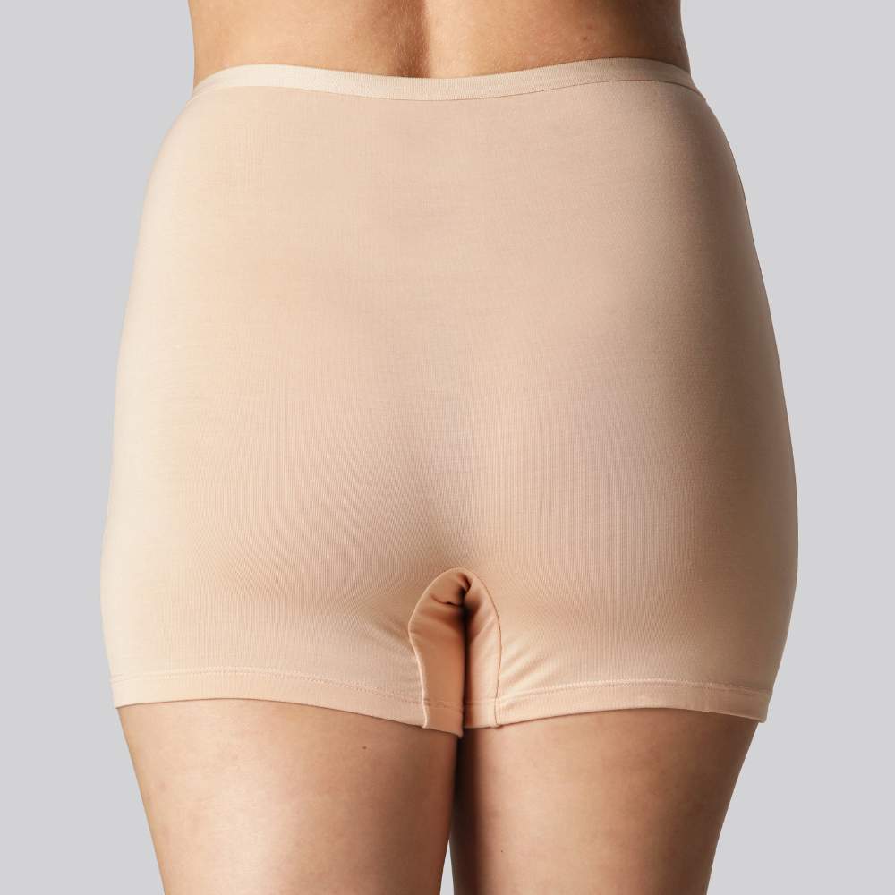 Beige bambu hotpants