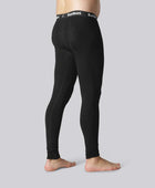 Svarta långkalsonger i bambu