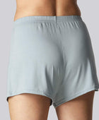 Nattshorts i ljusblått för kvinnor i bambu