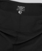 Svarta träningsshorts i bambu för damer