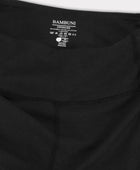 Svarta 3/4-tights i bambu för damer