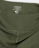 Grönt bambu fitnesstights för kvinnor