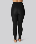 Svarta träningstights i bambu för damer