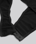 Bambus bodystocking i sort til damer