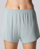 Nattshorts i ljusblått för kvinnor i bambu