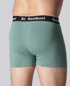 Bambutrosor i petrolgrönt