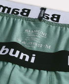 Bambutrosor i petrolgrönt