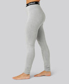 Bambuleggings i grått för kvinnor