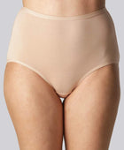 Beige maxitrosor i bambu