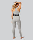 Bambutopp i grått för kvinnor