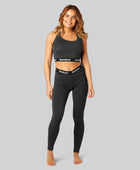 Bambutopp i antracitgrå för kvinnor