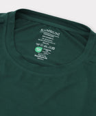 Bambuni bambus langærmet t-shirt grøn mænd carelabel