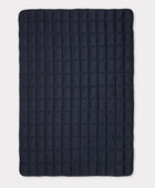 Bambus tyngdedyne navy blå 140x200