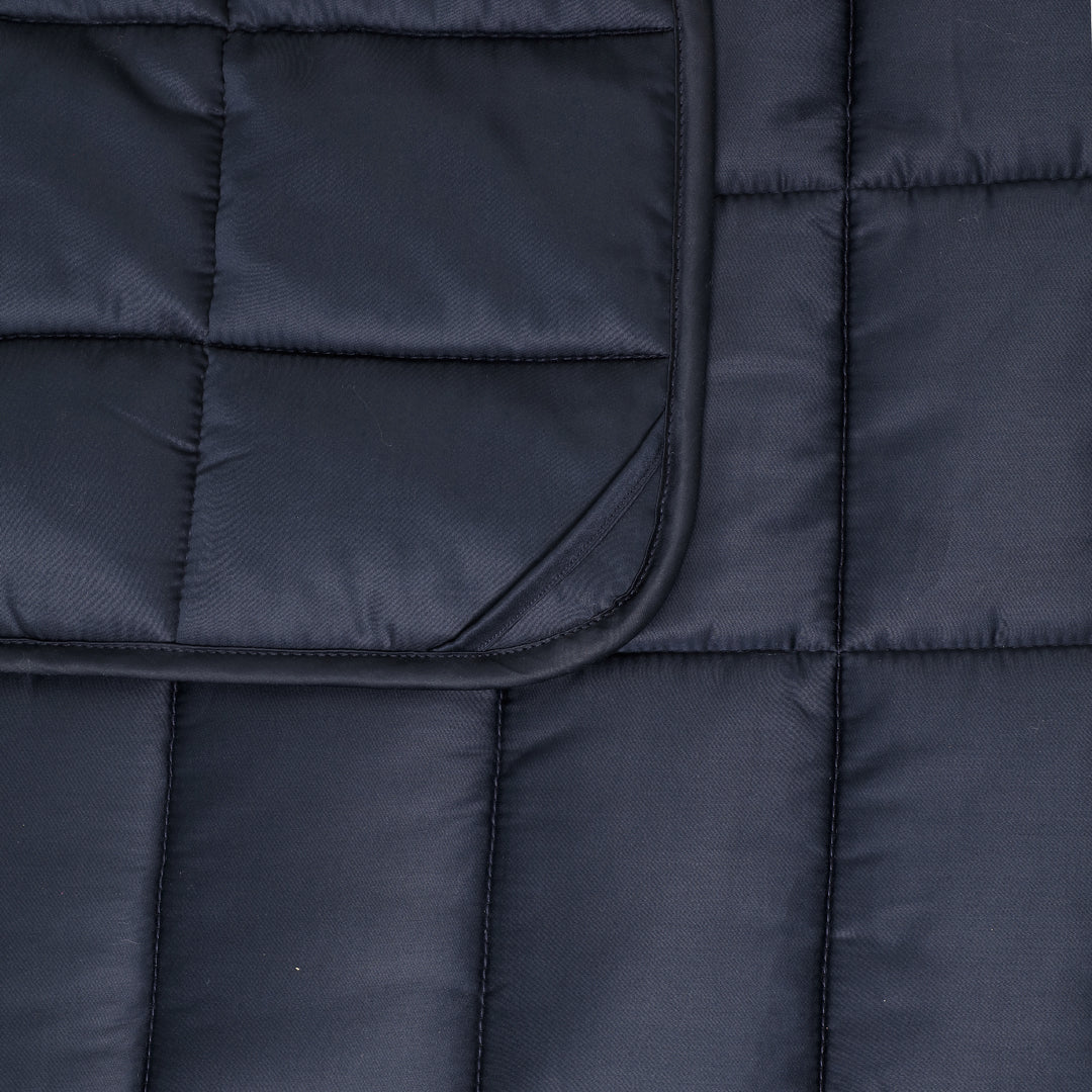 Bambufilt marinblå 140x200